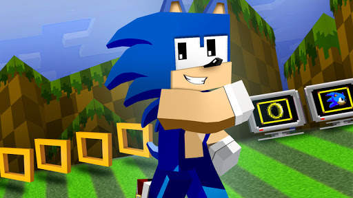 Mod of Sonic for Minecraft PE screenshot 1