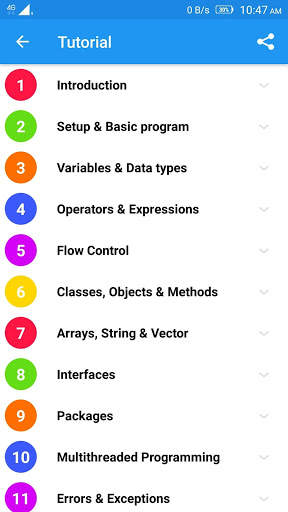 Learn Java Programming screenshot 1