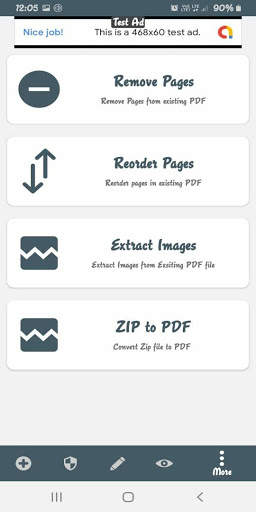 A to Z PDF Editing Tool screenshot 1
