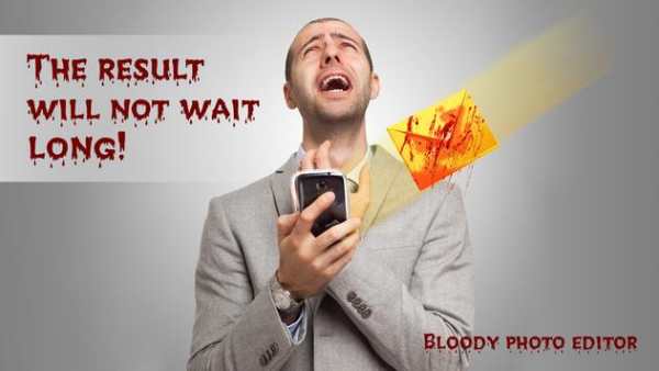 Bloody photo editor screenshot 2
