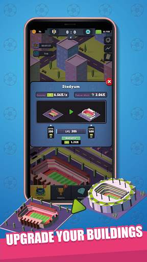 Idle Football Empire- Simulasi screenshot 4