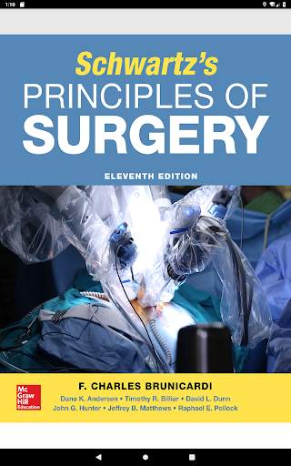Schwartz’s Principles of Surgery, 11th edition screenshot 1