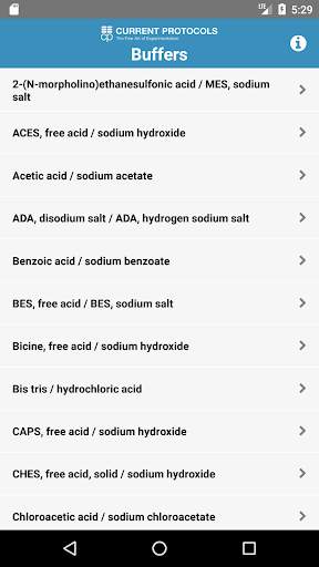 Biological Buffer Calculator screenshot 3