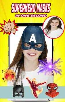 Supehero Mask Photo Editor 3 تصوير الشاشة