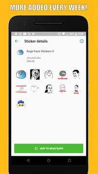 Meme stickers for WhatsApp screenshot 2