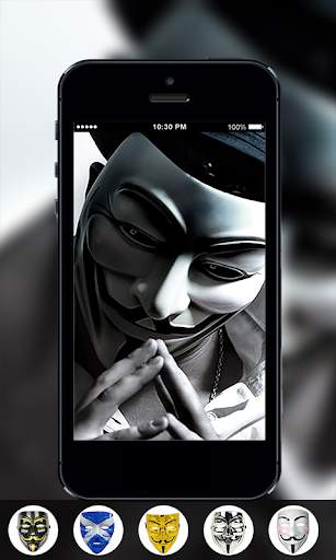 Anonymous Mask Photo Maker CAM स्क्रीनशॉट 3