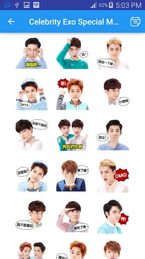 HD Emoji Stickers for all Messengers screenshot 2