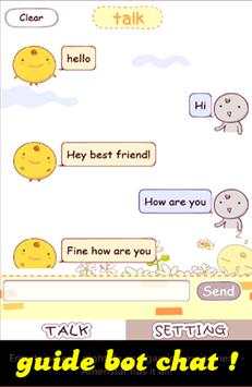 guide Simsimi Chat screenshot 1