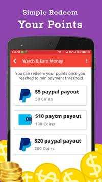 Watch & Earn - Earn Real Money स्क्रीनशॉट 4