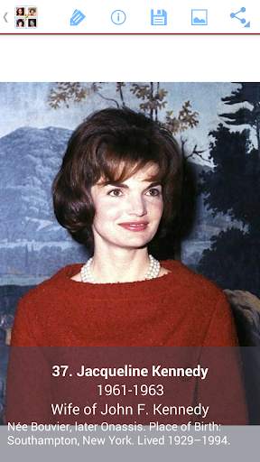 U.S. First Ladies स्क्रीनशॉट 5
