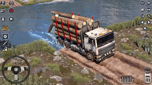 Offroad Truck Driving Sim 2021 screenshot 2