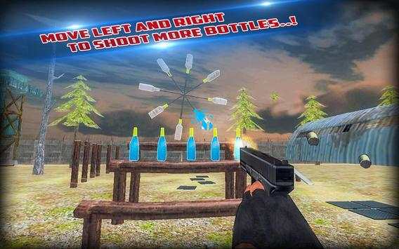 Us army bottle shooting training games 3d screenshot 3