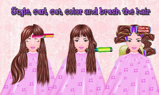Free Girls Game Hair Salon screenshot 3