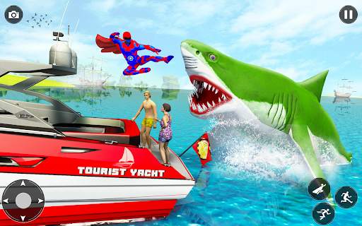 GT Superhero Police Robot Spider Animal Rescue screenshot 13