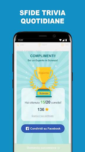 QuizzClub: quiz d'intelligenza screenshot 6