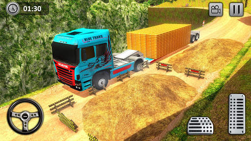 Bergauf Gold Transporter LKW fahren screenshot 16