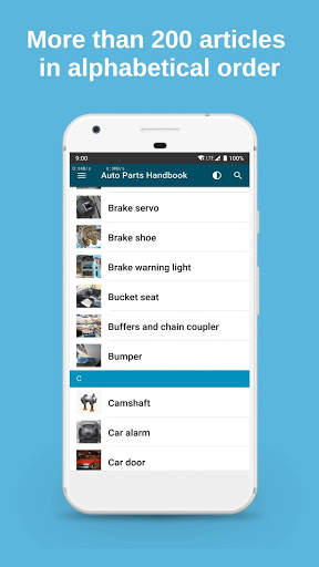 Car Parts - Car insides Handbook screenshot 2