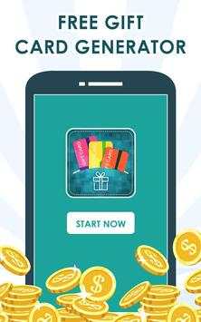 Free Gift Card Generator screenshot 1