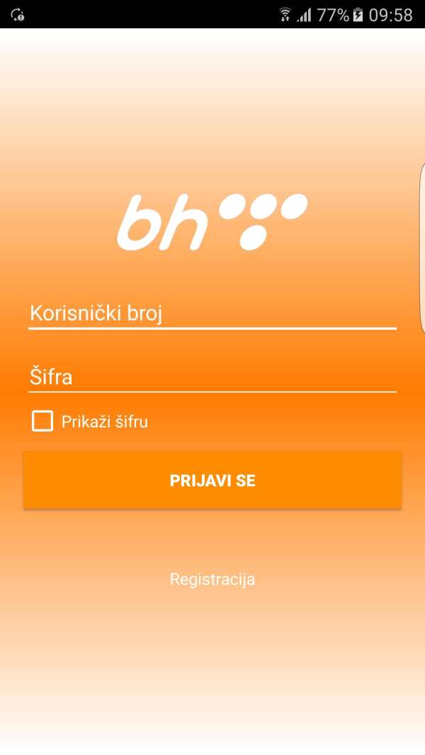 Web SMS screenshot 1