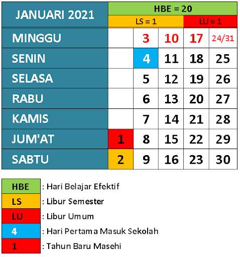 Kalender Pendidikan 2020/2021 screenshot 5