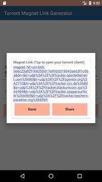 Torrent Magnet Link Generator screenshot 4