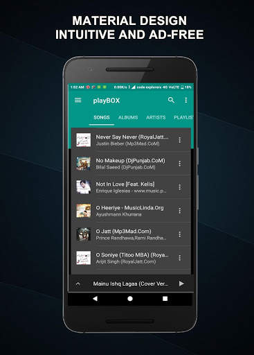 Playbox Music Player screenshot 1