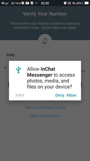 InChat Messenger screenshot 2