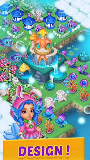 Merge Mermaids-magic puzzles screenshot 5