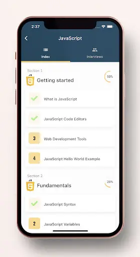 Learn JavaScript Programming Free OFFLINE - JSDev screenshot 6