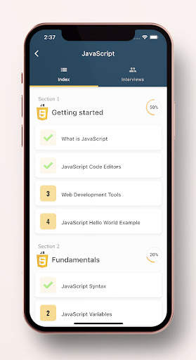 Learn JavaScript Programming Free OFFLINE - JSDev screenshot 6