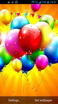 Balloons Live Wallpaper screenshot 1