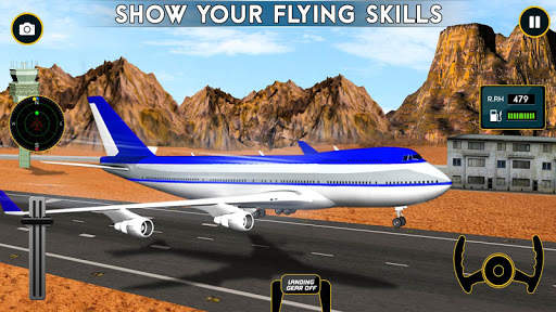 Flight Pilot Simulator Games скриншот 1