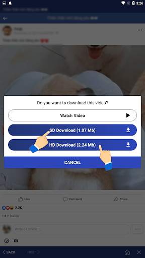 Video Downloader for Facebook screenshot 3