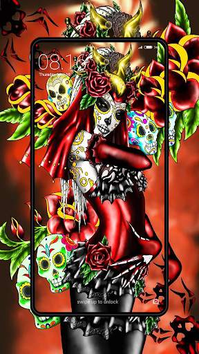 La Catrina Wallpaper скриншот 5
