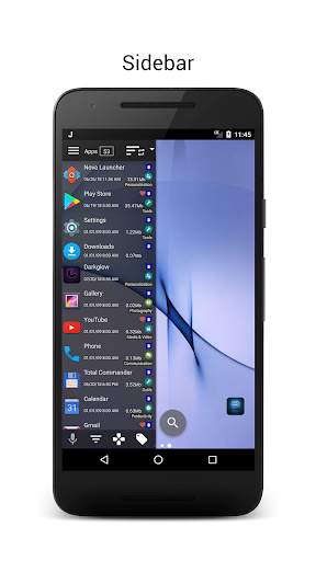 JINA Drawer - Apps Organizer 4 تصوير الشاشة