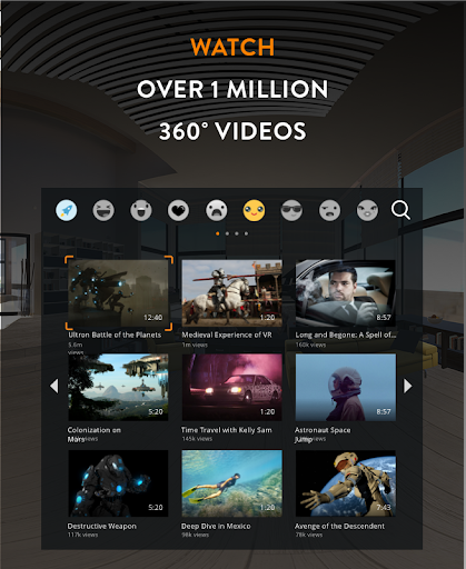 FD VR Theater: 360 Cinematic Video Player in VR screenshot 1