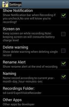 Expert Voice Recorder screenshot 6