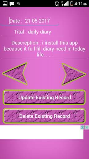 Daily Diary (life time) screenshot 5