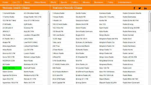 ALL GHANA FM RADIO STATIONS screenshot 13