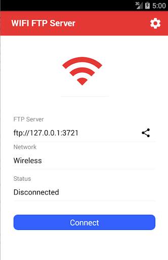 WIFI FTP Server screenshot 1