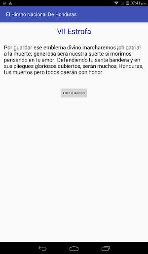 Himno Nacional De Honduras screenshot 6