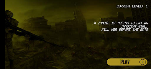 Zombie Apocalypse 3D Sniper screenshot 1
