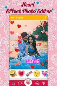 Heart Animation Photo Effect : Love Effect Maker 3 تصوير الشاشة