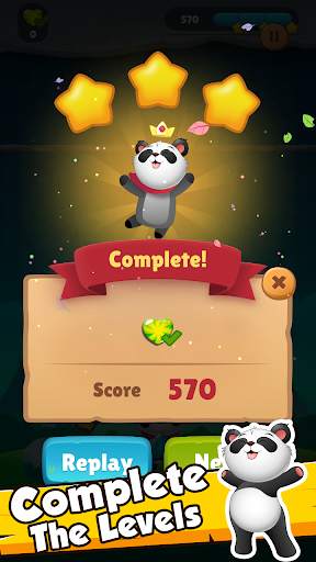 Panda Shooter Candy Match 3 Game screenshot 8
