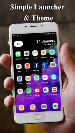 Simple smart launcher, Themes & HD wallpapers screenshot 5