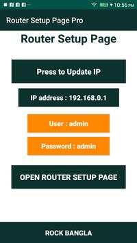 Wifi Router Setup Page screenshot 1