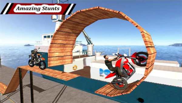 3D Racing on Bike Trial Xtreme : Real Stunt Rider screenshot 2