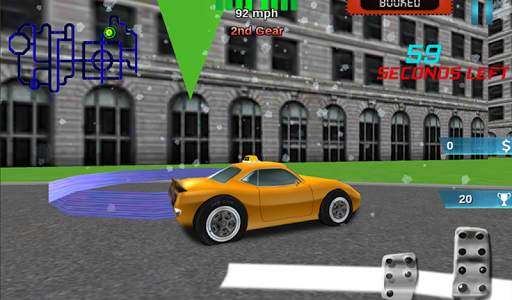 3D Santa Taxi Drive screenshot 12