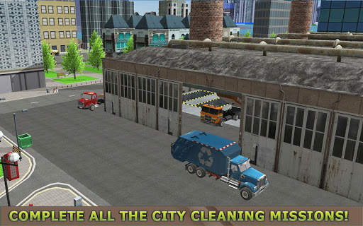 Garbage Truck Simulator PRO 2017 screenshot 4