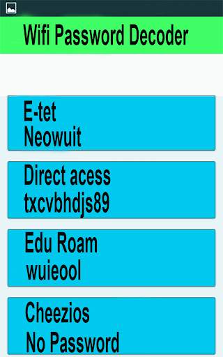 Wifi Password Decoder screenshot 12
